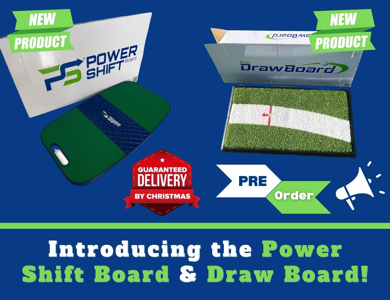 The New Power Shift Board & Draw Board! ⭐ - Golf Training Aids